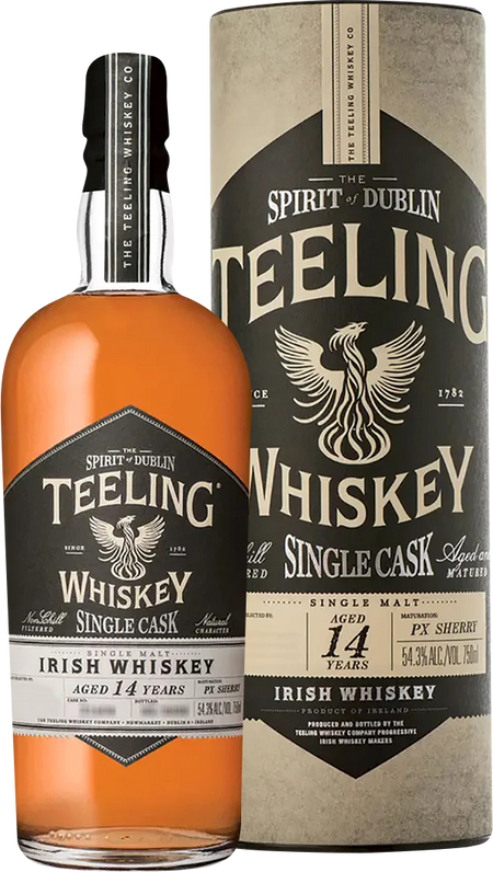 The Teeling Whiskey Co. Single Cask 14 Year Old Single Malt Irish Whiskey