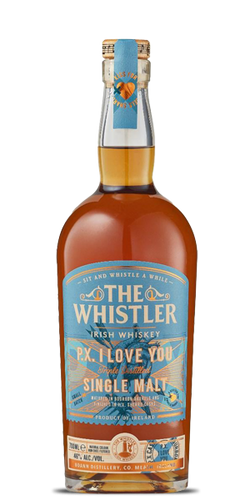 The Whistler P.X. I Love You Single Malt Irish Whiskey