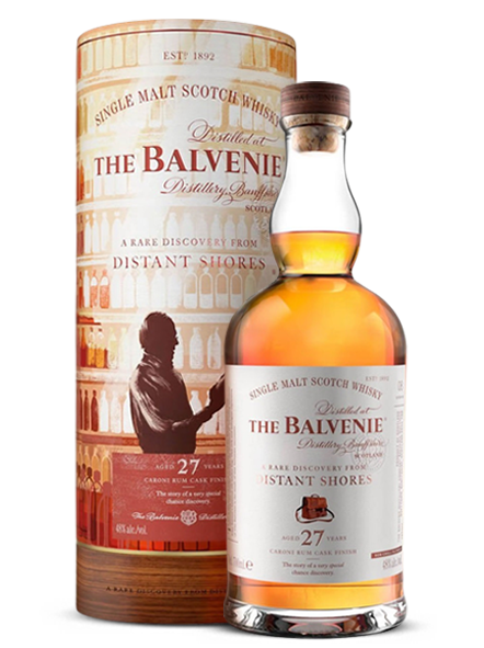 The Balvenie 27 Year Old Distant Shores Rum Cask Single Malt Scotch Whisky