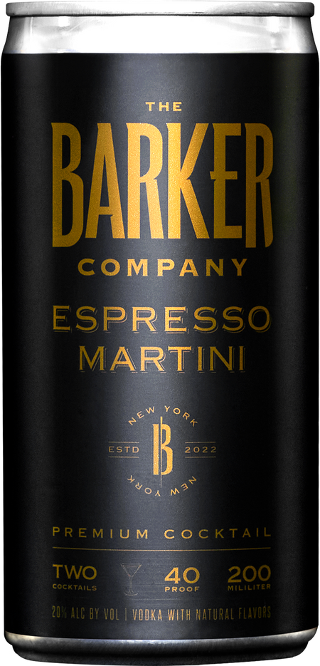 The Barker Company Espresso Martini 12 Pack (2.4L)