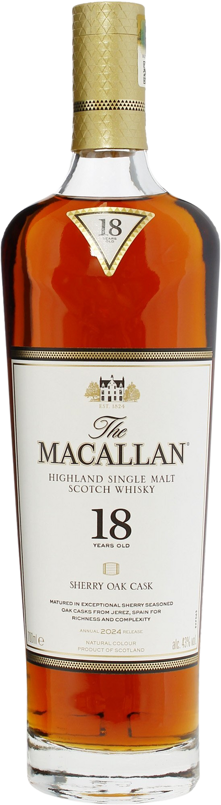 The Macallan 18 Year Old Sherry Oak 2024 Release