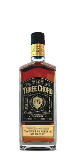 Three Chord Twelve Bar Reserve Straight Bourbon Whiskey