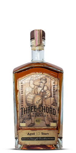 Three Chord Drummer Straight Bourbon Whiskey