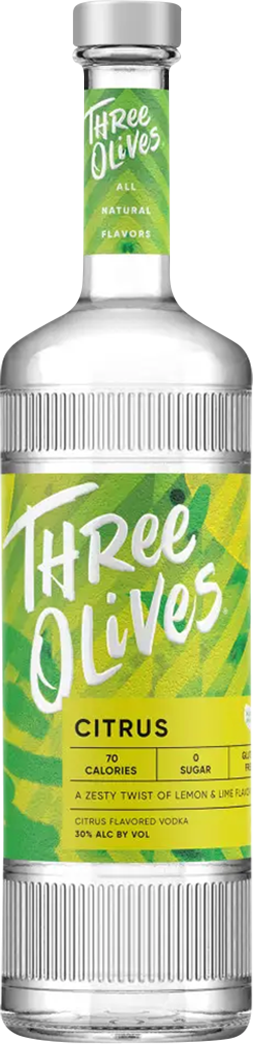 Three Olives Citrus Vodka (1L)