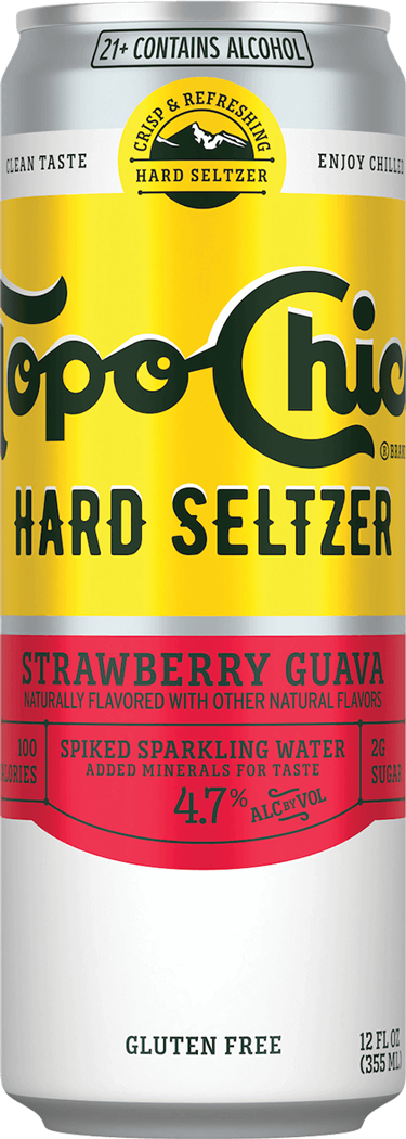 Topo Chico Strawberry Guava Hard Seltzer