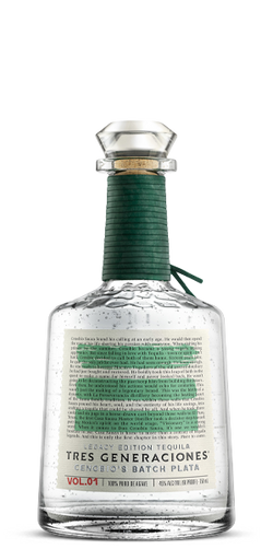 Tres Generaciones Legacy Edition Tequila Cenebio's Batch Plata