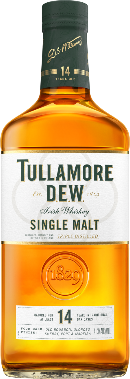Tullamore D.E.W. 14 Year Old Single Malt Irish Whiskey