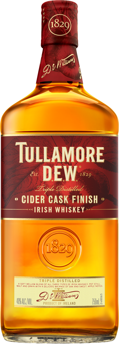 Tullamore D.E.W. Cider Cask Finish Irish Whiskey
