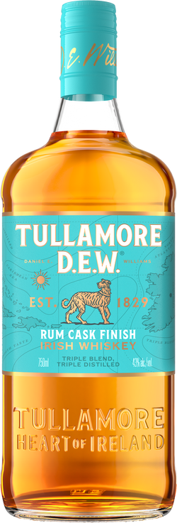 Tullamore D.E.W. XO Caribbean Rum Cask Finish Irish Whiskey