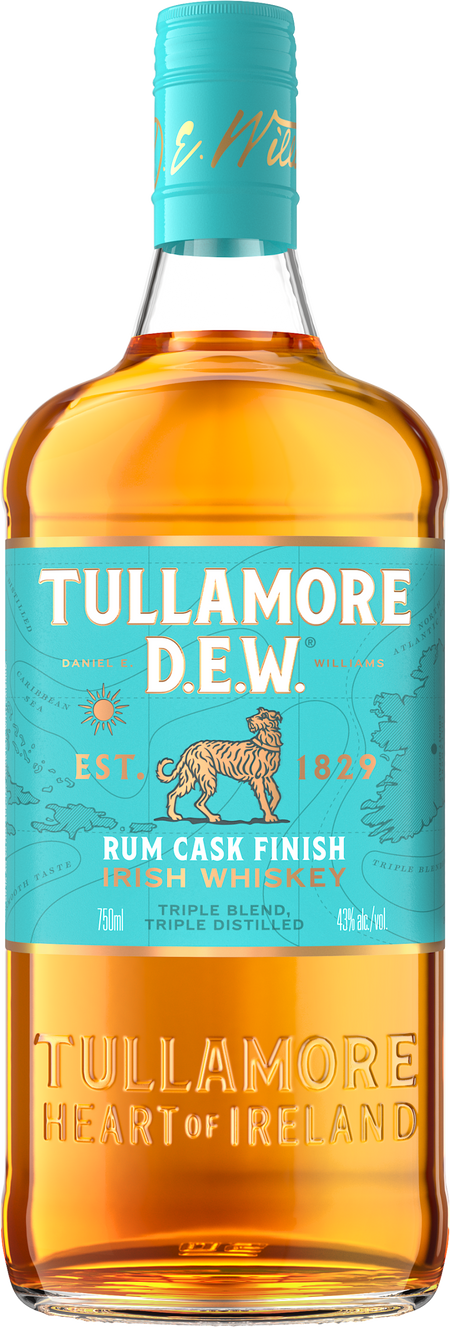 Tullamore D.E.W. XO Caribbean Rum Cask Finish Irish Whiskey