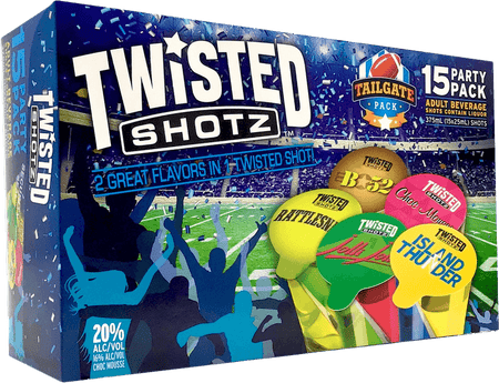 Twisted Shotz Variety Pack Liqueur (375mL)