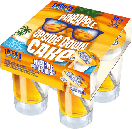 Twisted Shotz 'Pineapple Upside Down Cake' Shot Liqueur