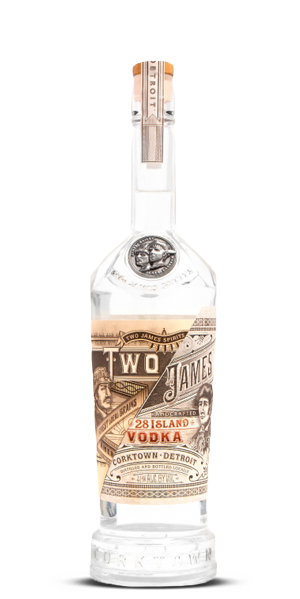 Two James 28 Island Vodka