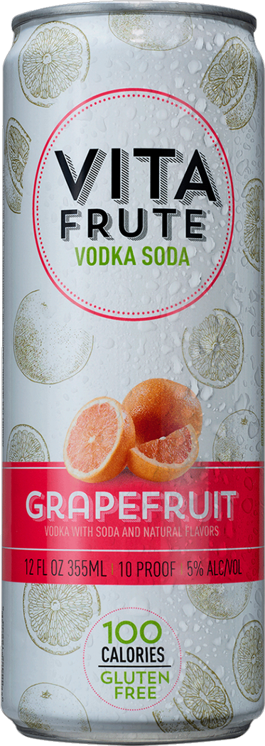 Veev Vita Frute Grapefruit Vodka Soda (354mL)