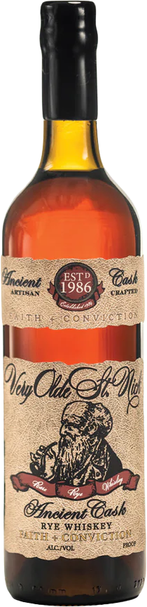 Very Olde St Nick Faith + Conviction Ancient Cask Rye Whiskey