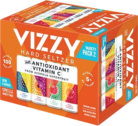 Vizzy Variety Pack Hard Seltzer (4.26L)