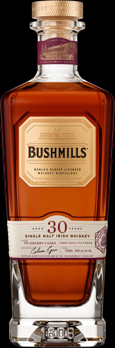 Bushmills 30 Year Old Single Malt Irish Whiskey