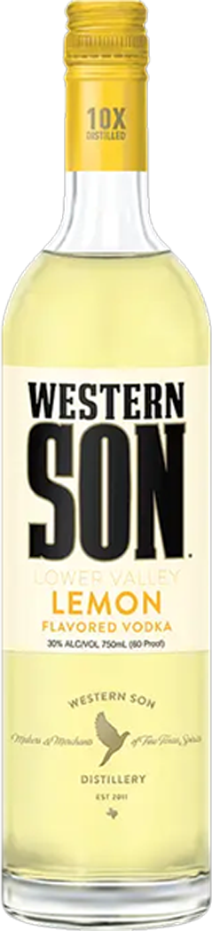 Western Son Lower Valley Lemon Flavored Vodka (50mL)
