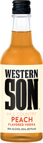 Western Son Hill Country Peach Vodka (50mL)