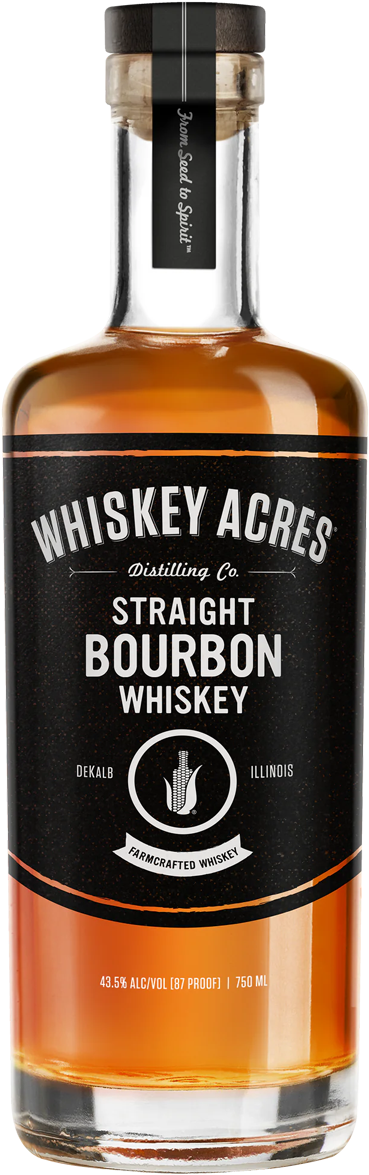 Whiskey Acres Distilling Co. Farmcrafted Straight Bourbon Whiskey