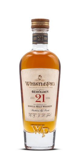 WhistlePig The Beholden 21 Year Single Malt Whiskey