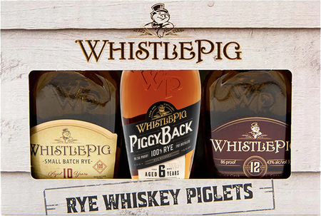 WhistlePig 'Rye Whiskey Piglets' Whiskey Assortment Pack (150mL)
