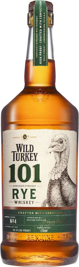 Wild Turkey 101 Kentucky Straight Rye Whiskey (1L)
