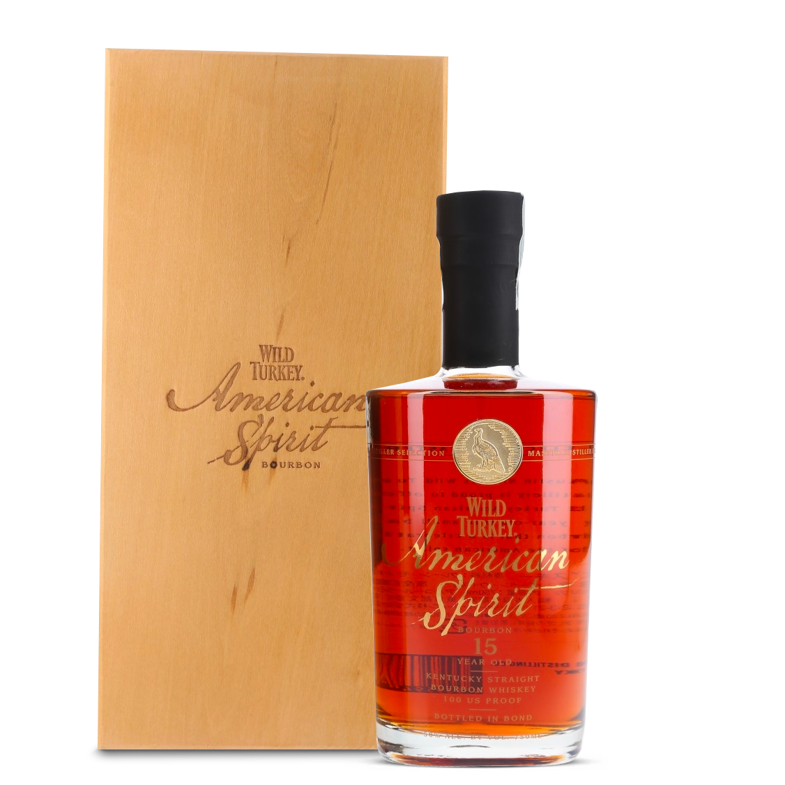 Wild Turkey 15 Year Old Limited Edition American Spirit Bourbon Whiskey