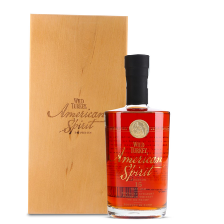 Wild Turkey 15 Year Old Limited Edition American Spirit Bourbon Whiskey