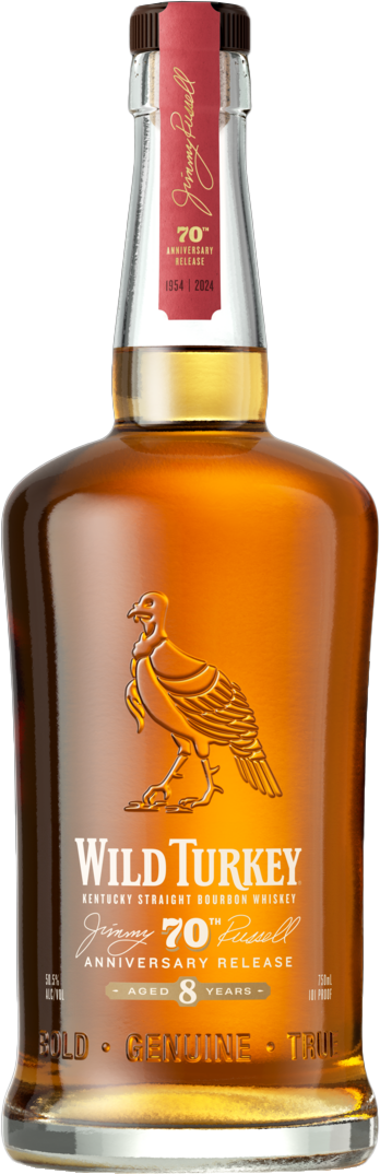 Wild Turkey Jimmy Russell's 70th Anniversary 8 Year Old Bourbon Whiskey