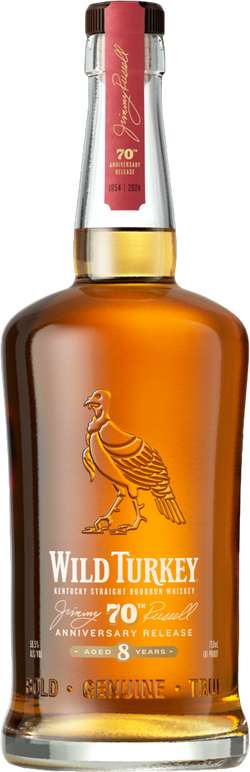 Wild Turkey Jimmy Russell's 70th Anniversary 8 Year Old Bourbon Whiskey