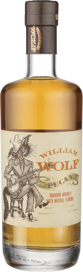 William Wolf Pecan Bourbon Whiskey