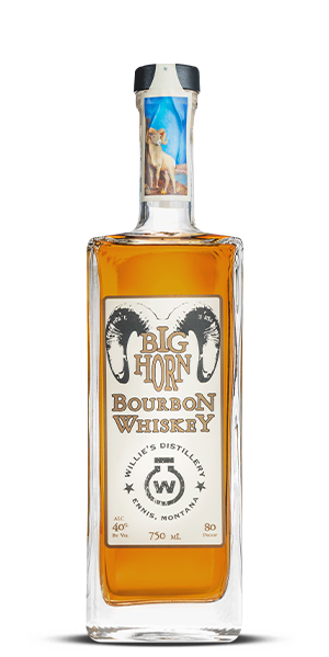 Willie's Bighorn Bourbon Whiskey