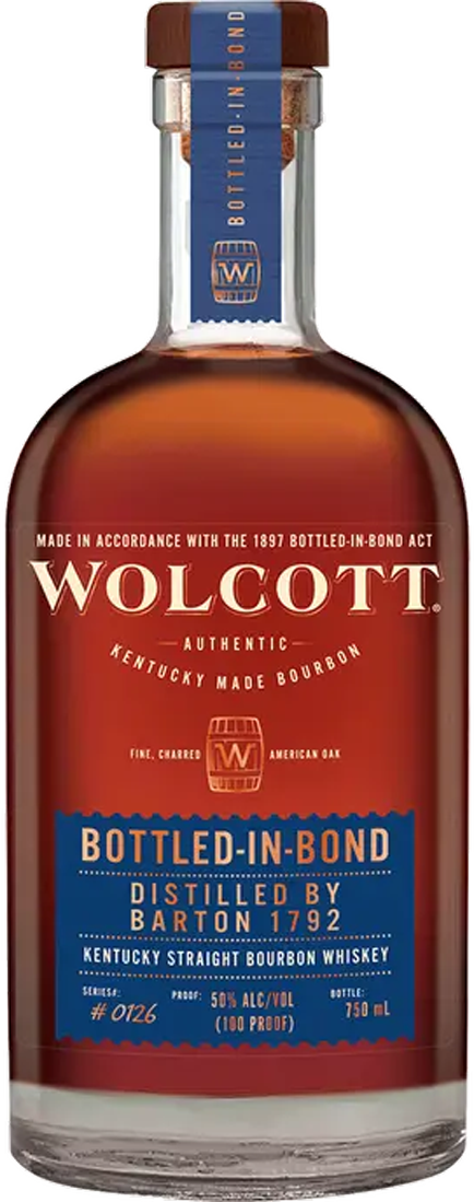 Wolcott Bottled-in-Bond Kentucky Straight Bourbon Whiskey