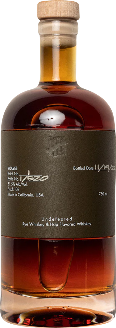 Wolves 'Undefeated' Signature Blend Whiskey