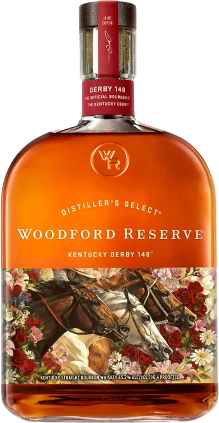 Woodford Reserve Kentucky Derby® 148 Limited Edition Bourbon Whiskey (1L)