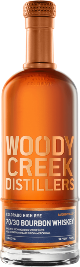 Woody Creek Distillers Colorado High Rye 70/30 Bourbon Whiskey