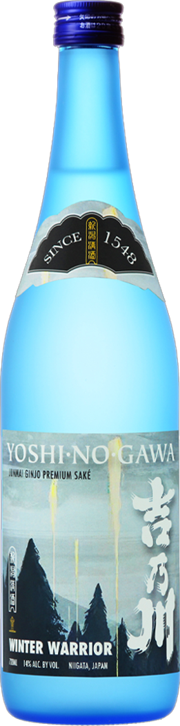 Yoshi No Gawa Winter Warrior Junmai Ginjo Sake