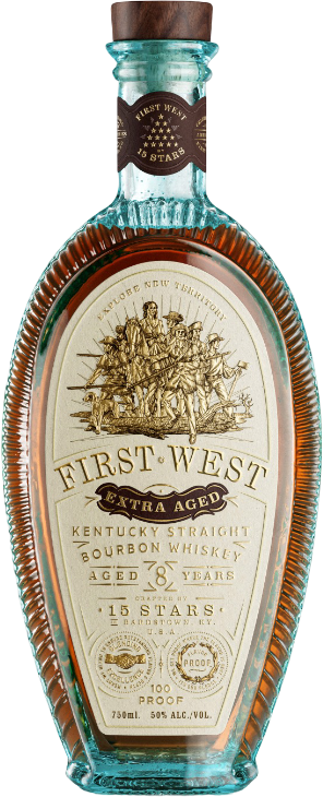 15 Stars First West Extra Aged Straight Bourbon Whiskey