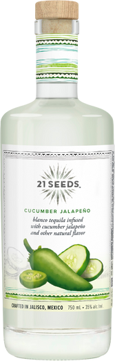 21 Seeds Cucumber Jalapeno Blanco Tequila