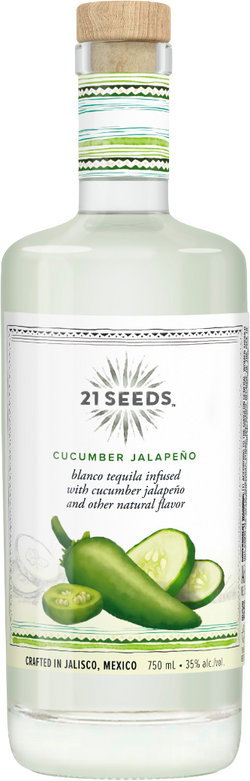21 Seeds Cucumber Jalapeno Blanco Tequila