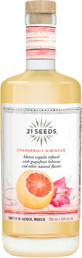 21 Seeds Grapefruit Hibiscus Blanco Tequila