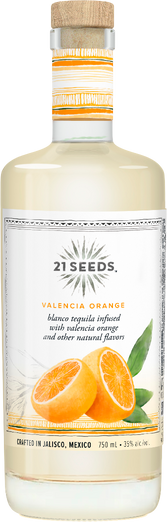 21 Seeds Valencia Orange Blanco Tequila