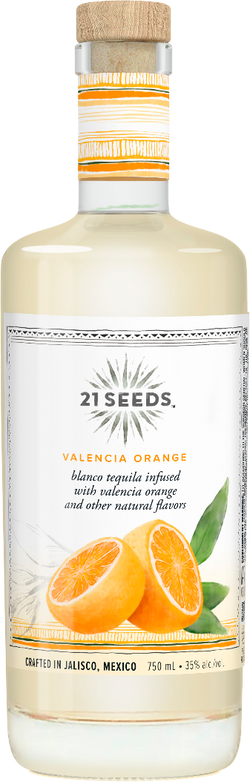 21 Seeds Valencia Orange Blanco Tequila