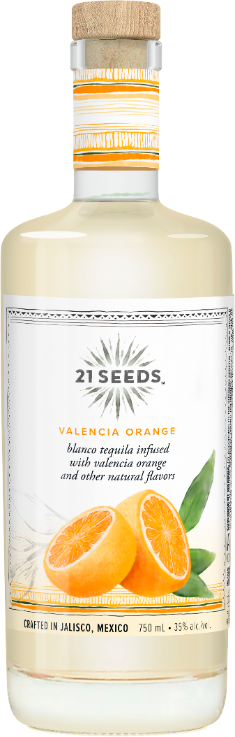 21 Seeds Valencia Orange Blanco Tequila