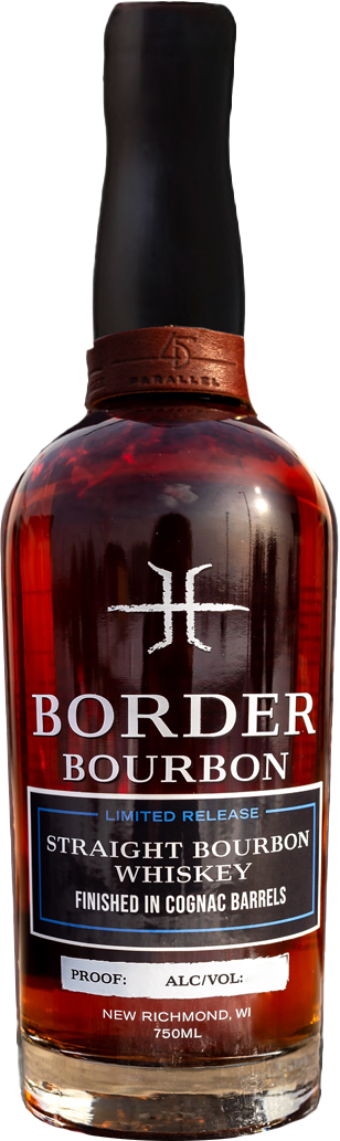 45th Parallel Border Cognac-Finished Straight Bourbon Whiskey