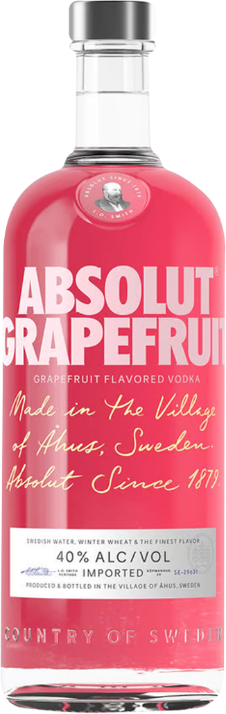 Absolut Grapefruit Flavored Vodka