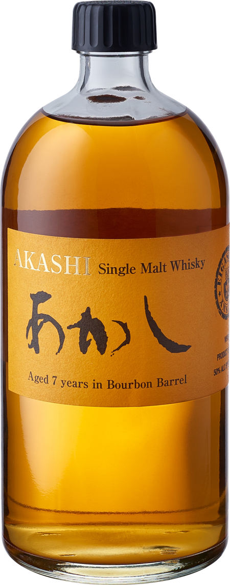 Akashi 7 Year Old Bourbon Barrel Finish Single Malt Whisky
