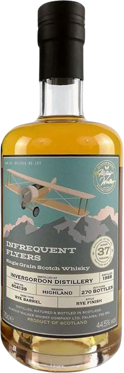Alistair Walker Infrequent Flyers Invergordon 37 Year Old Single Malt Scotch Whisky (700mL)
