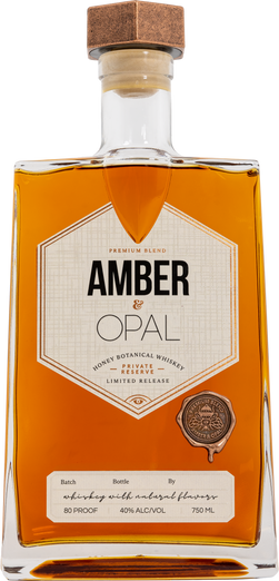 Amber & Opal Honey Botanical Whiskey
